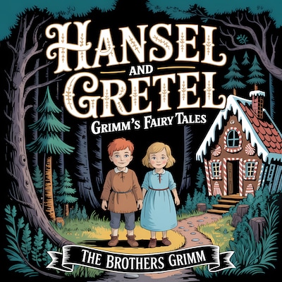 Hansel and Gretel (Grimm's Fairy Tales) – omslag til lydbogen af Brothers Grimm