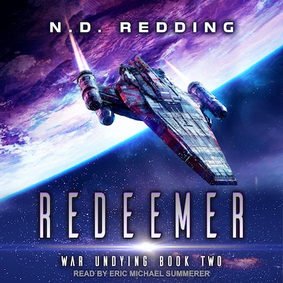 Redeemer – omslag til lydbogen af N.D. Redding