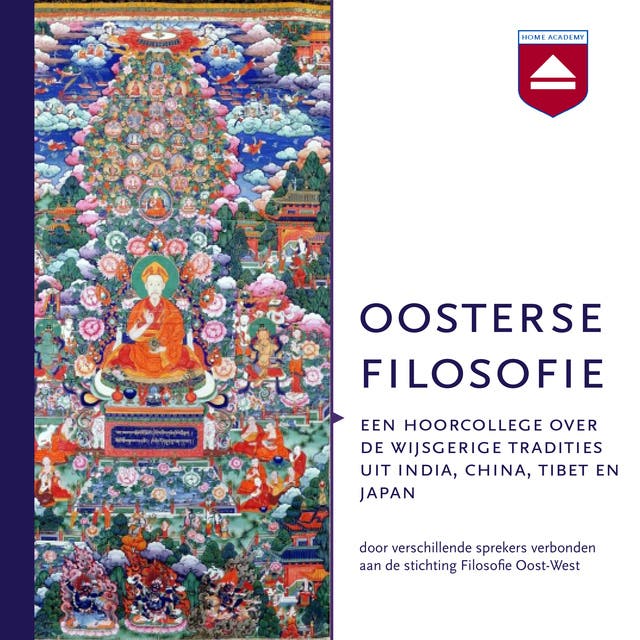 Oosterse filosofie: Over de wijsgerige tradities uit India, China, Tibet en Japan – omslag van het luisterboek van Bruno Nagel,Hein van Dongen,Henk Schulte Nordholt,Rene Ransdorp