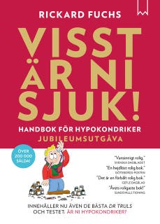Visst är Ni sjuk! – omslag till ljudboken av Rickard Fuchs