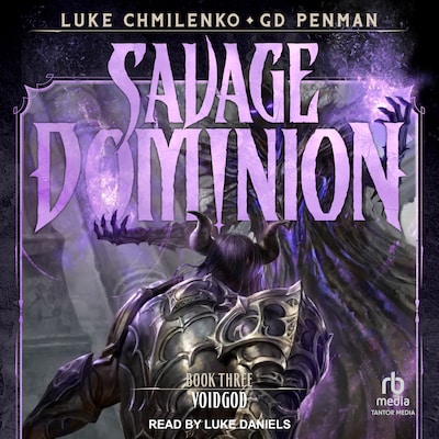 Voidgod – omslag til lydbogen af Luke Chmilenko, G.D. Penman