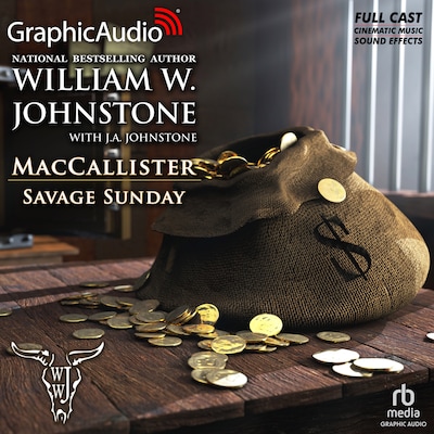 Savage Sunday [Dramatized Adaptation] – omslag til lydbogen af William W. Johnstone, J.A. Johnstone