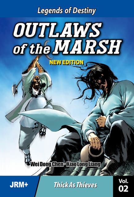 Outlaws of the Marsh, new edition Vol. 2: Thick As Thieves – omslag til lydbogen af Weidong Chen