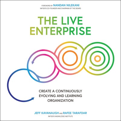 The Live Enterprise – omslag til lydbogen af Jeff Kavanaugh, Rafee Tarafdar