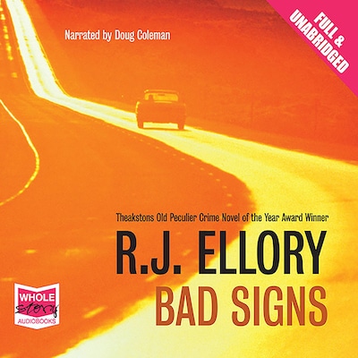 Bad Signs – omslag til lydbogen af R.J. Ellory