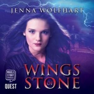 Wings of Stone – okładka audiobooka, autor Jenna Wolfhart