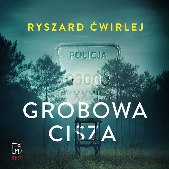 Grobowa cisza – okładka audiobooka, autor Ryszard Ćwirlej