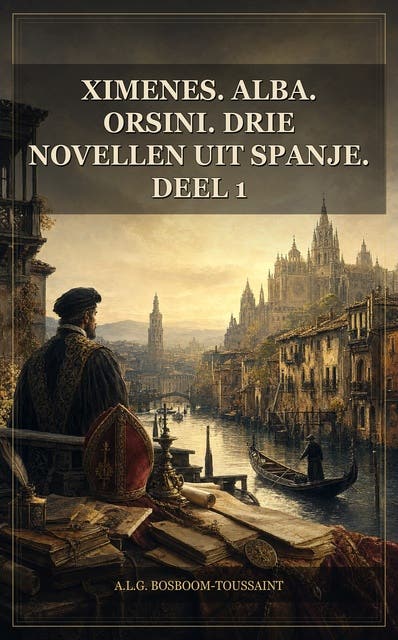 Ximenes. Alba. Orsini. Drie novellen uit Spanje. Deel 1 – omslag van het luisterboek van A L G Bosboom Toussaint