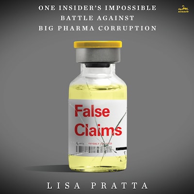 False Claims – omslag til lydbogen af Lisa Pratta