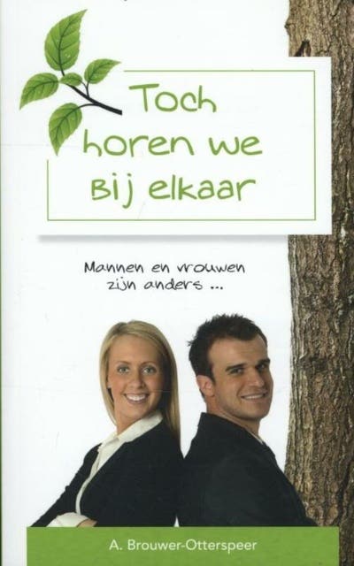 Toch horen we bij elkaar – omslag van het luisterboek van A. Brouwer-Otterspeer
