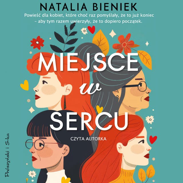 Miejsce w sercu – okładka audiobooka, autor Natalia Bieniek