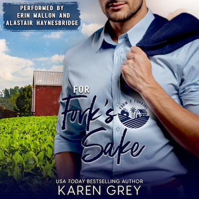 For Fork's Sake – omslag til lydbogen af Karen Grey