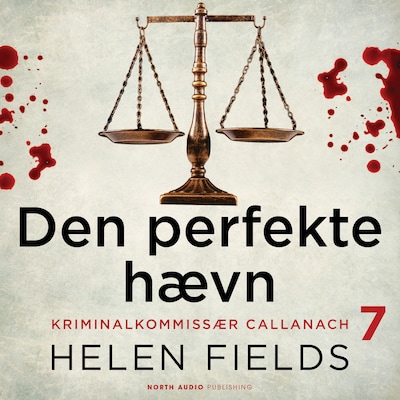 Den perfekte hævn – omslag til lydbogen af Helen Fields
