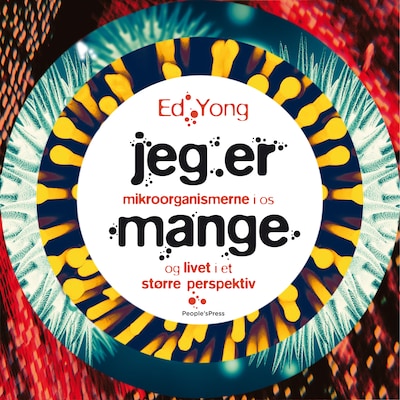 Jeg er mange – omslag til lydbogen af Ed Yong