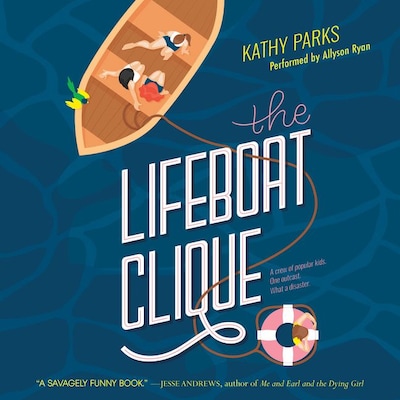 The Lifeboat Clique – omslag til lydbogen af Kathy Parks