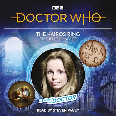 Doctor Who: The Kairos Ring – omslag til lydbogen af Stephen Gallagher
