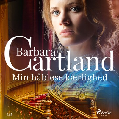Min håbløse kærlighed – omslag til lydbogen af Barbara Cartland
