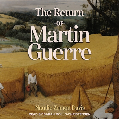 The Return of Martin Guerre – omslag til lydbogen af Natalie Zemon Davis
