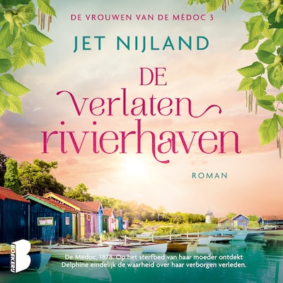De verlaten rivierhaven – omslag van het luisterboek van Jet Nijland