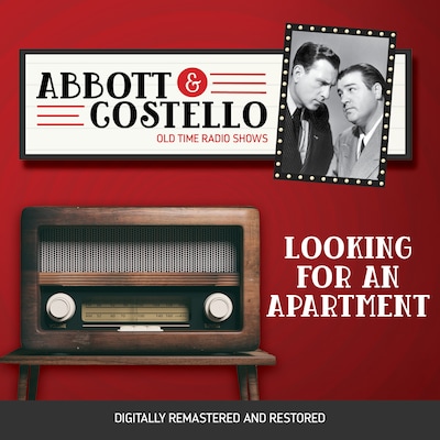 Abbott and Costello: Looking for an Apartment – omslag til lydbogen af Bud Abbott, Lou Costello