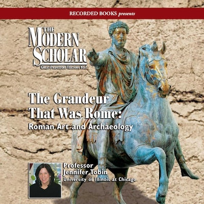 The Grandeur That Was Rome – omslag til lydbogen af Jennifer Tobin
