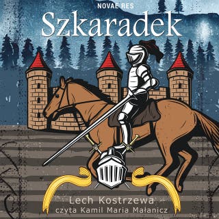 Szkaradek – okładka audiobooka, autor Lech Kostrzewa