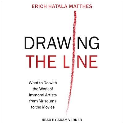 Drawing the Line – omslag til lydbogen af Erich Hatala Matthes