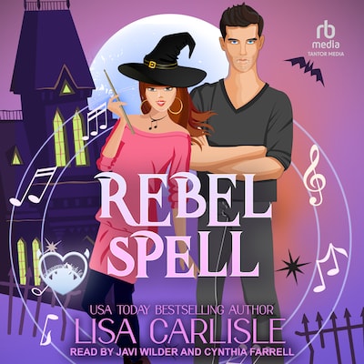 Rebel Spell – omslag til lydbogen af Lisa Carlisle