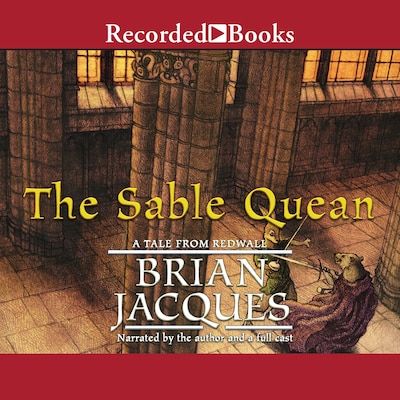The Sable Quean – omslag van het luisterboek van Brian Jacques