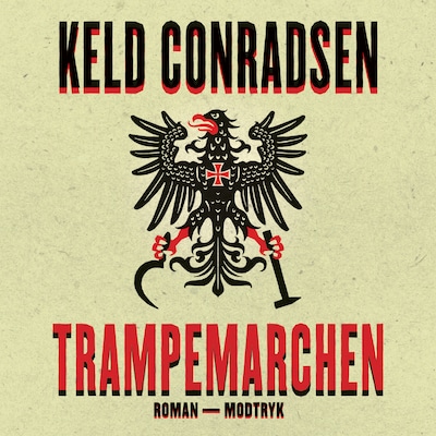 Trampemarchen – omslag til lydbogen af Keld Conradsen