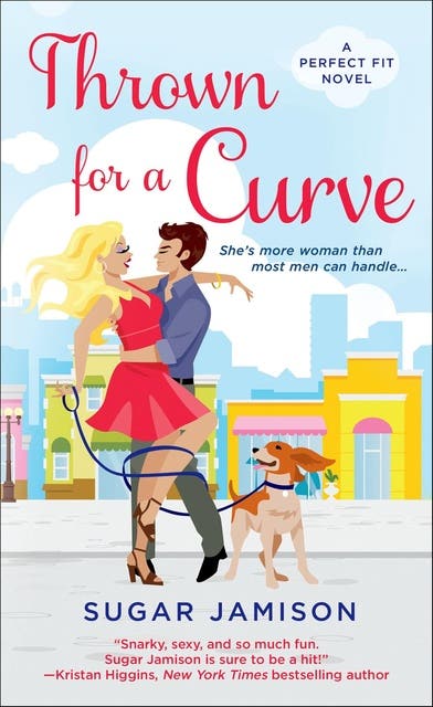 Thrown for a Curve – omslag til lydbogen af Sugar Jamison