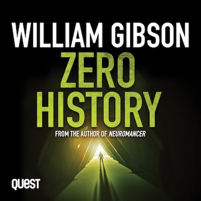 Zero History – omslag til lydbogen af William Gibson