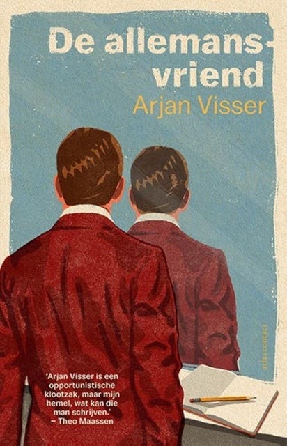 De allemansvriend – omslag van het luisterboek van Arjan Visser