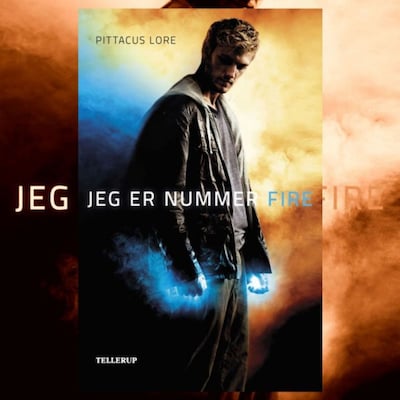 Arven fra Lorien #1: Jeg er Nummer Fire – omslag til lydbogen af Pittacus Lore