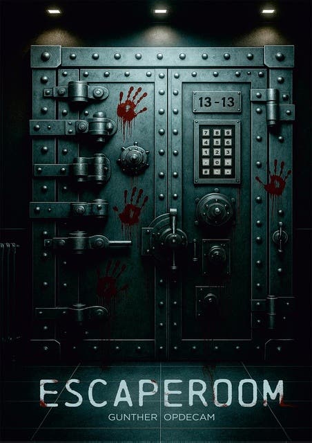 Escaperoom – omslag van het luisterboek van Gunther Opdecam