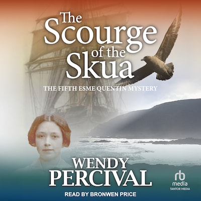The Scourge of the Skua – omslag til lydbogen af Wendy Percival