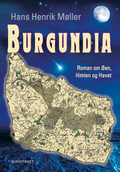 Burgundia – omslag til lydbogen af Hans Henrik Møller
