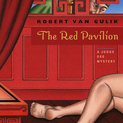 The Red Pavilion – omslag til lydbogen af Robert van Gulik