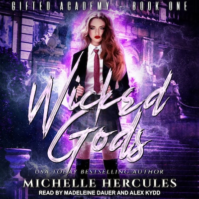 Wicked Gods – omslag til lydbogen af Michelle Hercules
