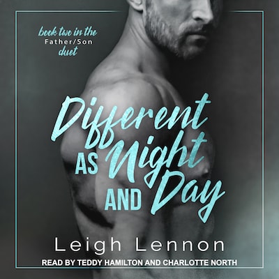 Different as Night and Day – omslag til lydbogen af Leigh Lennon