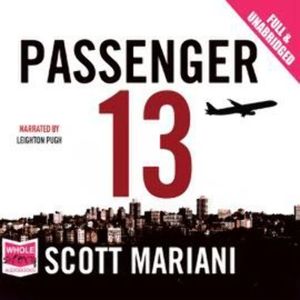 Passenger 13 – okładka audiobooka, autor Scott Mariani