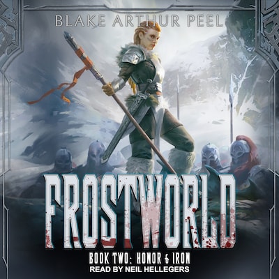 Honor & Iron – omslag til lydbogen af Blake Arthur Peel