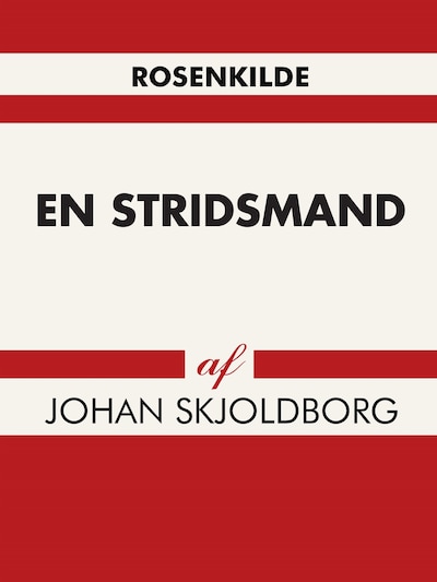 En stridsmand – omslag til lydbogen af Johan Skjoldborg