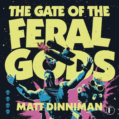The Gate of the Feral Gods (svensk utgåva) – omslag till ljudboken av Matt Dinniman