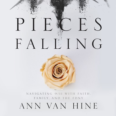 Pieces Falling – omslag til lydbogen af Ann Van Hine
