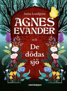 Agnes Evander och De dödas sjö – omslag till ljudboken av Anna Lundgren