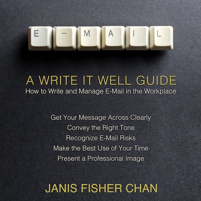 E-Mail – omslag til lydbogen af Janis Fisher Chan