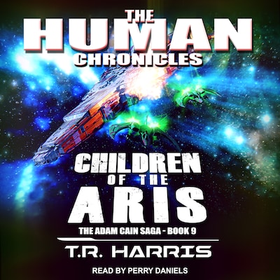 Children of the Aris – omslag til lydbogen af T.R. Harris