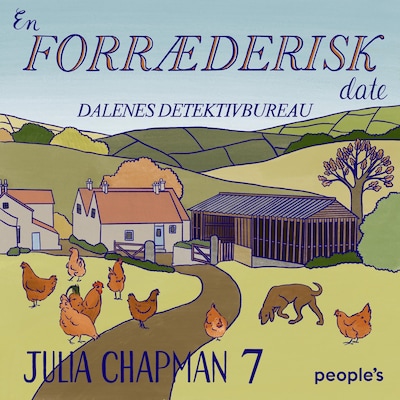 En forræderisk date – omslag til lydbogen af Julia Chapman