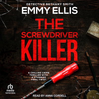 The Screwdriver Killer – omslag til lydbogen af Emmy Ellis